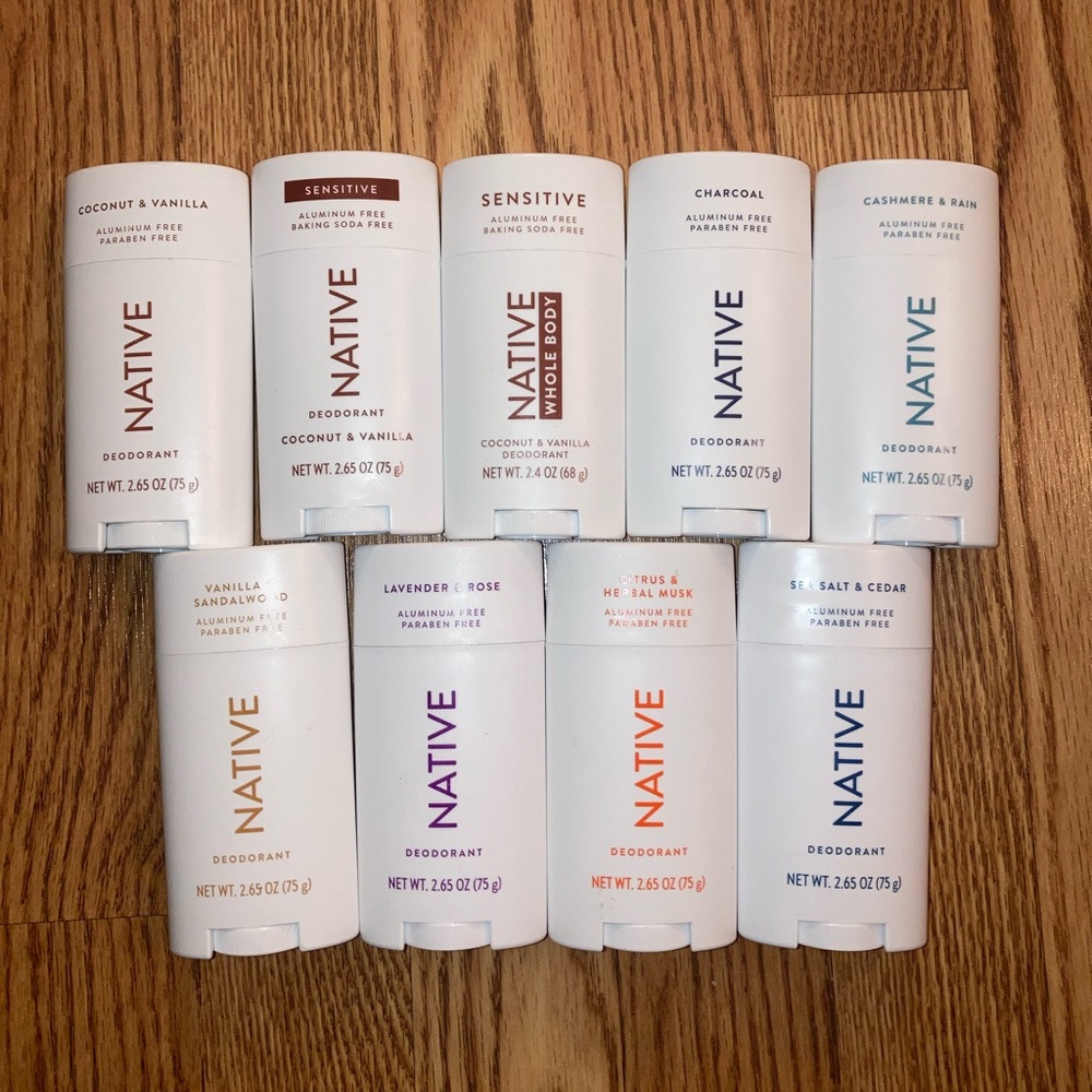 Native Deodorant 9 Variety Pack